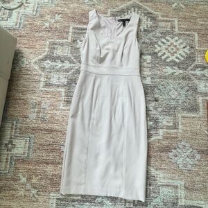 Lilac White House Black Market Sheath Dress